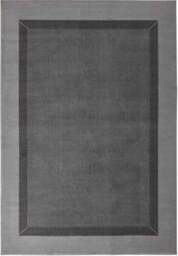 Rackhams Designer Velours Grey Runner “Band” – Classic Elegance - 160X230 cm - thumbnail 1