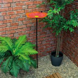 Rackhams Ornamental Free Standing, Weather Resistant, Easy Assemble Bird Bath and Feeder - thumbnail 5