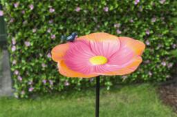 Rackhams Ornamental Free Standing, Weather Resistant, Easy Assemble Bird Bath and Feeder - thumbnail 3