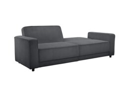 Rackhams Allie 3 Seaters Sofabed Anthracite Corduroy - Grey - thumbnail 4