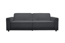 Rackhams Allie 3 Seaters Sofabed Anthracite Corduroy - Grey - thumbnail 2