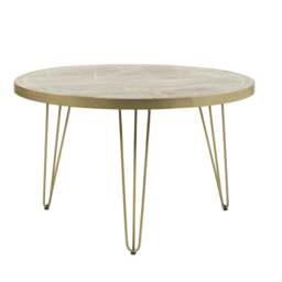 Rackhams Round Solid Wood Dining Table 4 Seats Barbuto Light Mango - Wood - 120CM X 120CM X 76CM  (LXDXH) - Dining Table - thumbnail 3