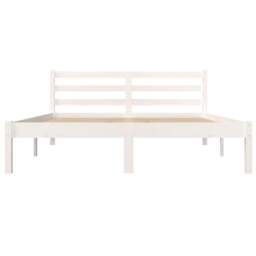 Rackhams Day Bed Solid Wood Pine 140x190 cm White - White - Solid pinewood - thumbnail 4