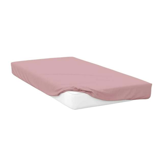 Rackhams 400 Thread Count Egyptian Cotton Fitted Sheet - Blush - Blush - Superking - 100% Egyptian Cotton - image 1