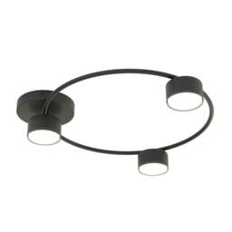 Rackhams LUCIO Ceiling lamp 3 x GX53 Black - thumbnail 3