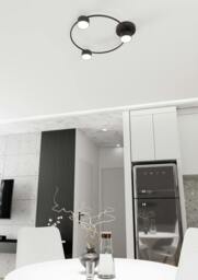 Rackhams LUCIO Ceiling lamp 3 x GX53 Black - thumbnail 5