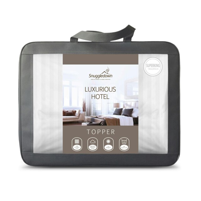 Rackhams Luxurious Hotel Mattress Topper - Super King - Mattress Topper - image 1