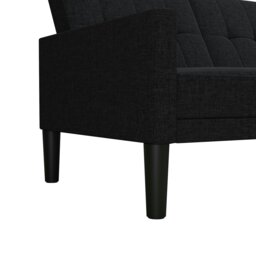 Rackhams Haven Sectional Sofa Bed Linen Dark Grey - Grey - thumbnail 4