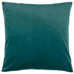 Rackhams Evoke Cut Cushion Cover - Teal - 55cm x 55cm - Teal - 100% Polyester - thumbnail 3