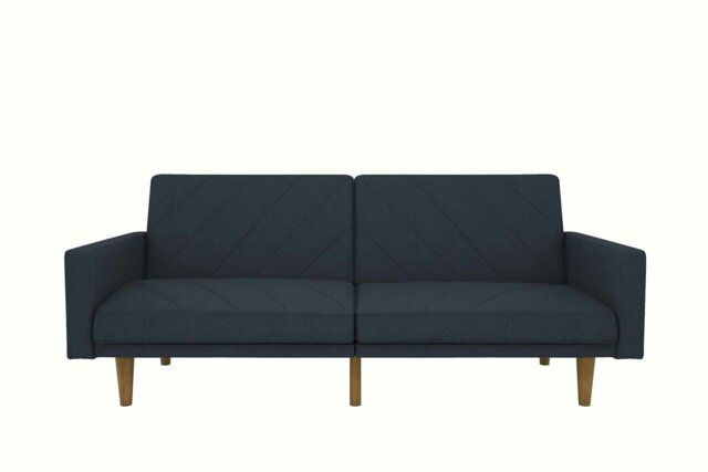 Rackhams Paxson Clic Clac Sofa Bed in Navy Blue - Blue - image 1