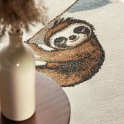 Rackhams Boho Kids Walk like an Elephant Rainbow Party Rug - 120X170 cm - thumbnail 6
