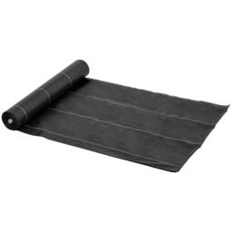 Rackhams 2m x 50m Weed Control Membrane, Heavy Duty Weed Control Barrier Fabric, 90gsm Ground Cover for Patios, Garden, Flower beds, Landscaping - thumbnail 1