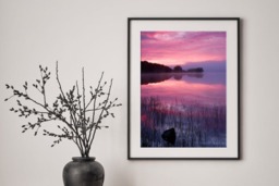 Rackhams Loch Achray Sunrise - Framed Print 30 x 20 inch - thumbnail 1