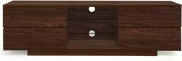 "Rackhams Avitus Premium Walnut with 4-Walnut Drawers and 3-Shelf 32""-65"" LED/OLED/LCD TV Cabinet" - thumbnail 5