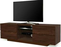 "Rackhams Avitus Premium Walnut with 4-Walnut Drawers and 3-Shelf 32""-65"" LED/OLED/LCD TV Cabinet" - thumbnail 3