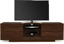 "Rackhams Avitus Premium Walnut with 4-Walnut Drawers and 3-Shelf 32""-65"" LED/OLED/LCD TV Cabinet" - thumbnail 1