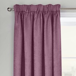 Rackhams Westwood Dimout Pencil Pleat Curtains - 117cm x 137cm - Blush - thumbnail 4
