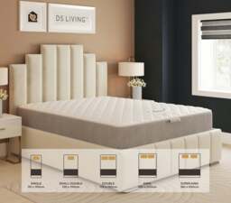 Rackhams Haven 13.5 Bonnell Spring with Memory Foam Layers Mattress - 3ft - Single - Essentials by DS Living - Small Double - thumbnail 6