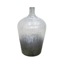 Rackhams Verre Stem Frosted Vase - Atlantic blue - thumbnail 1