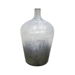 Rackhams Verre Stem Frosted Vase - Atlantic blue - thumbnail 3