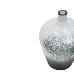 Rackhams Verre Stem Frosted Vase - Atlantic blue - thumbnail 4