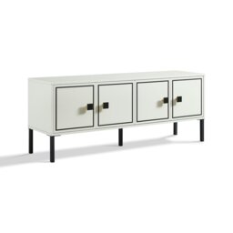 Rackhams MIA Large TV Cabinet - Black / Bronze - thumbnail 4