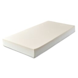 Rackhams Supportive Foam Mattress - 4 Inch Deep, Medium-Firm Comfort - White - 1 - European Single Mattress (90cm x 200cm) - thumbnail 2