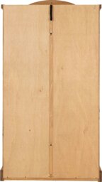 Rackhams Corona 2 Door 1 Drawer Double Wardrobe - Mexican Pine - thumbnail 6