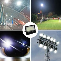 Rackhams 300W Outdoor LED Floodlight, 1500W Halogen Equivalent, IP66 Waterproof, 30,000 Lumens, 6000K Super Bright Security Light for Garage & Garden - thumbnail 6