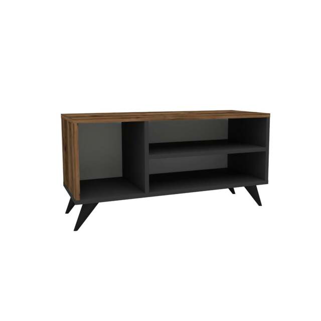 Rackhams Shoe Storage Shelf Dalila - Light Walnut & Anthracite