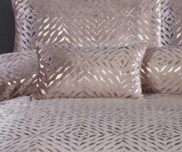 Rackhams Bellagio Duvet Cover Set - Blush - Single - thumbnail 3
