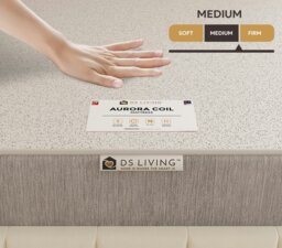 Rackhams Harmony 13.5 Bonnell Spring Mattress with Comfort Layers- 4ft6 - Double - Aurora by DS Living - thumbnail 4