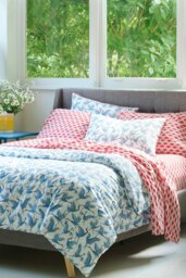 Rackhams Family of Cranes Duvet Cover Set - Double