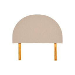 Rackhams Hibiscus Headboard Single - Cologne Mink - Cologne Mink - thumbnail 2