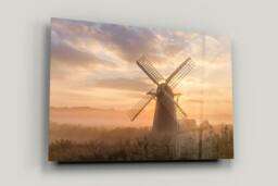Rackhams Misty Mill - Framed Print 20 x 16 inch - thumbnail 3