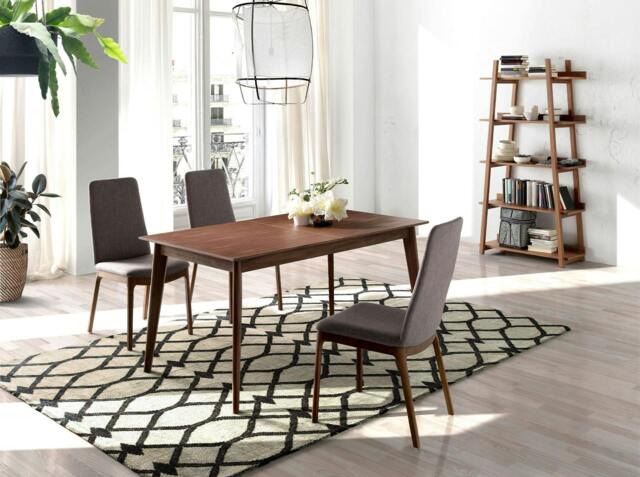 Rackhams Rectangular walnut extending dining table 1008 - image 1
