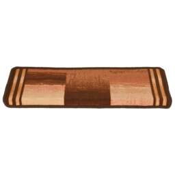Rackhams Stair Mats Self-adhesive 5 pcs 65x21x4 cm Brown - thumbnail 4