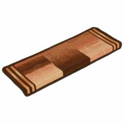 Rackhams Stair Mats Self-adhesive 5 pcs 65x21x4 cm Brown - thumbnail 3