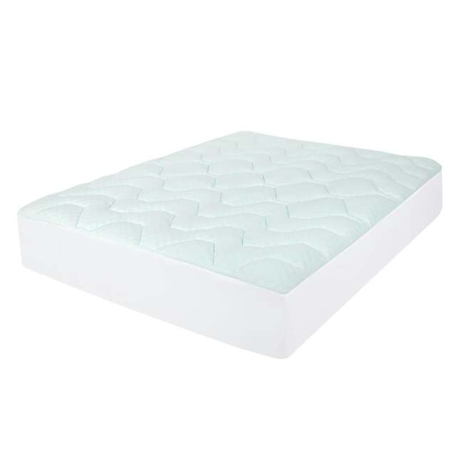 Rackhams Bamboo Memory Foam Mattress Topper 3cm Double Super King Single Fitted Skirt - King/150x200cm - image 1