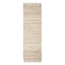 Rackhams Horizon Neutral Chevron Hemp Chindi Rug - 90 x 150 cm - thumbnail 3