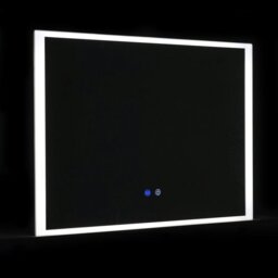 Rackhams Frameless Anti-Fog Dimmable LED Wall Mirror - thumbnail 3