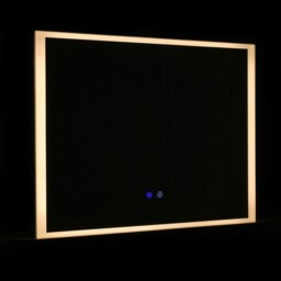 Rackhams Frameless Anti-Fog Dimmable LED Wall Mirror - thumbnail 4