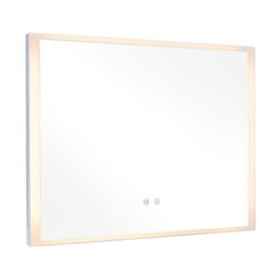 Rackhams Frameless Anti-Fog Dimmable LED Wall Mirror - thumbnail 6