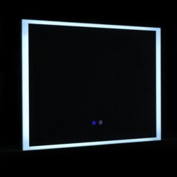 Rackhams Frameless Anti-Fog Dimmable LED Wall Mirror - thumbnail 5