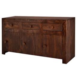 Rackhams Mary Mango Wood Large Sideboard - Wood - 1 - thumbnail 3