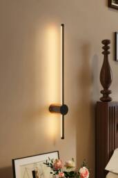 Rackhams 360 Degree Rotatable LED Straight Wall Light Warm Light 60cm - Gold - thumbnail 3