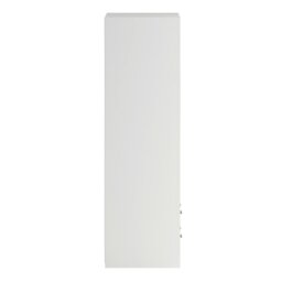 Rackhams Line Wardrobe with 2 Sliding Doors and 4 Drawers, White - White - Malemine - 1 - thumbnail 4