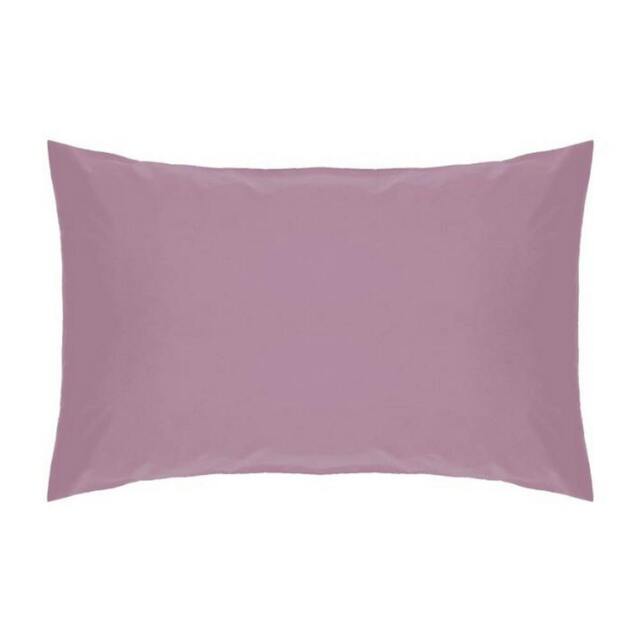 Rackhams Easycare Percale Housewife Pillowcase - Misty Rose - One Size - Misty Rose - 50% Cotton/50% Polyester - image 1