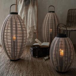 Rackhams AN7 Garden Decoration, A Set Of Two Candle Cages - thumbnail 4