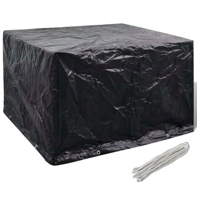 Rackhams Garden Furniture Cover 8 Eyelets 135 x 135 x 90 cm